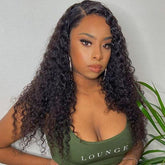 Curly Hair Bundles With Closure 2 Bundles With 4x4 Lace Closure - MeetuHair